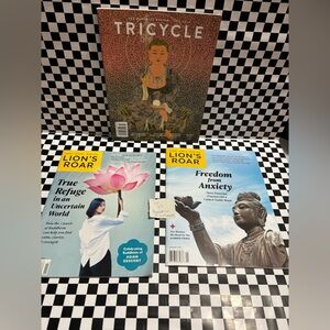 Tricycle and Lion's Roar Magazine Set NEW